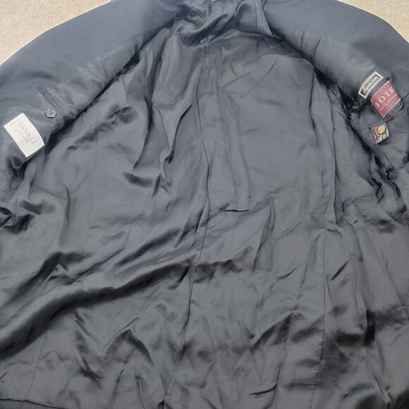 Canali Proposta Super 120s Wool Blazer Black Lined Size 36C - Picture 4 of 8